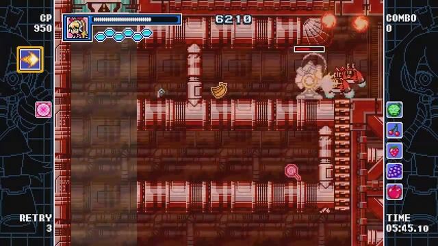 Играю в Mighty Gunvolt Burst смотреть онлайн