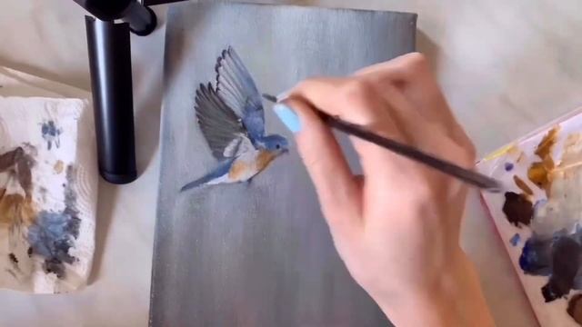 ЯК МАЛЮВАТИ ОЛІЙНИМИ ФАРБАМИ. ПРОЦЕС. Рисуем маслом. смотреть онлайн