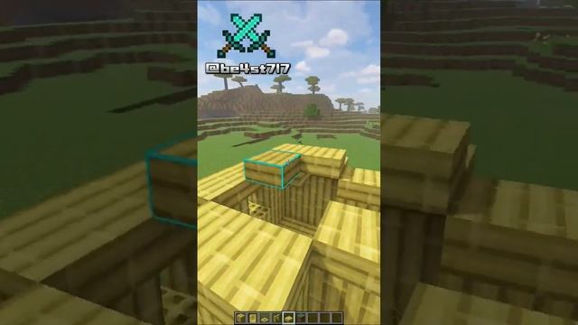 дом из бамбука #minecraft #майнкрафт #building #постройки #home #shorts смотреть онлайн