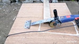Сделал самый простой в мире отрезной станок для болгарки своими руками