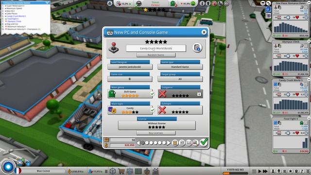 Finding Settings! Mad Games Tycoon 2 Hard FULL Random! #4 смотреть онлайн