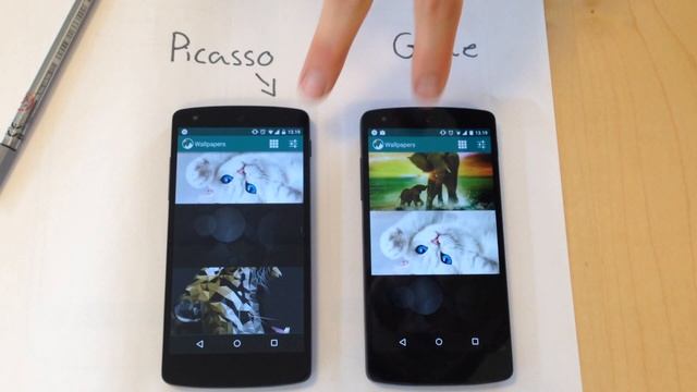 Picasso vs Glide смотреть онлайн