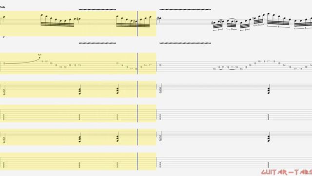 Avenged Sevenfold Tabs - Save Me (rhythm & solo) смотреть онлайн
