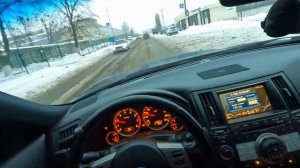 Инфинити ФХ35 Первая Зима или Поведение Зимой и Впечатления от Infiniti FX35
