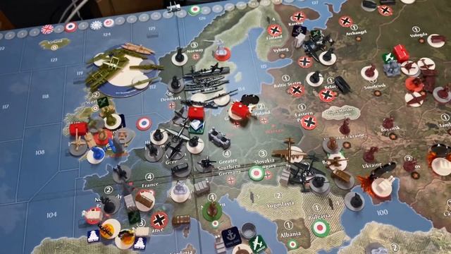 Game 21 - Chris & Brian Axis & Allies Global 1940 Playthrough And Commentary