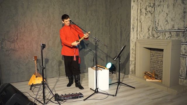 Русские народные музыкальные инструменты и BOSS Loop Station RC-300 процессор эффектов смотреть онлайн