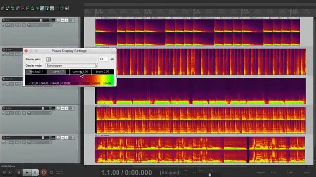 Спектрограммы (v5.40) - Кастомизация в REAPER