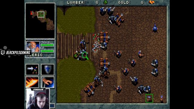 Прохождение Warcraft: Orcs & Humans. Кампания людей. Миссия 10 | Human compaign mission 10 смотреть онлайн