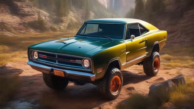 Mixed Cars 2 IN 1 -1970 Dodge Charger and 2022 Ford Bronco /Concept Car/ A whole dang adventure! смотреть онлайн
