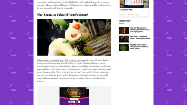 Is Palworld a Pokemon Ripoff? | Screen Rant Article Review смотреть онлайн