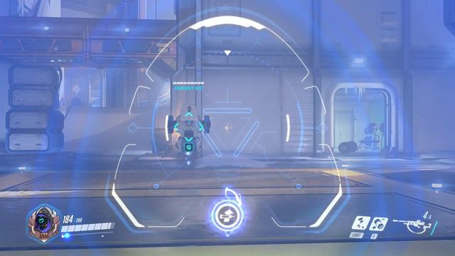 Overwatch - Ana's healing hit box смотреть онлайн