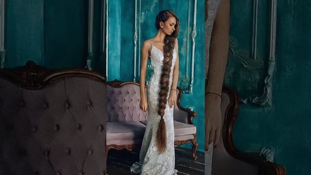 Super Long and Gorgeous Hair ?? | Dream Long Hair | Real Life Rapunzel смотреть онлайн