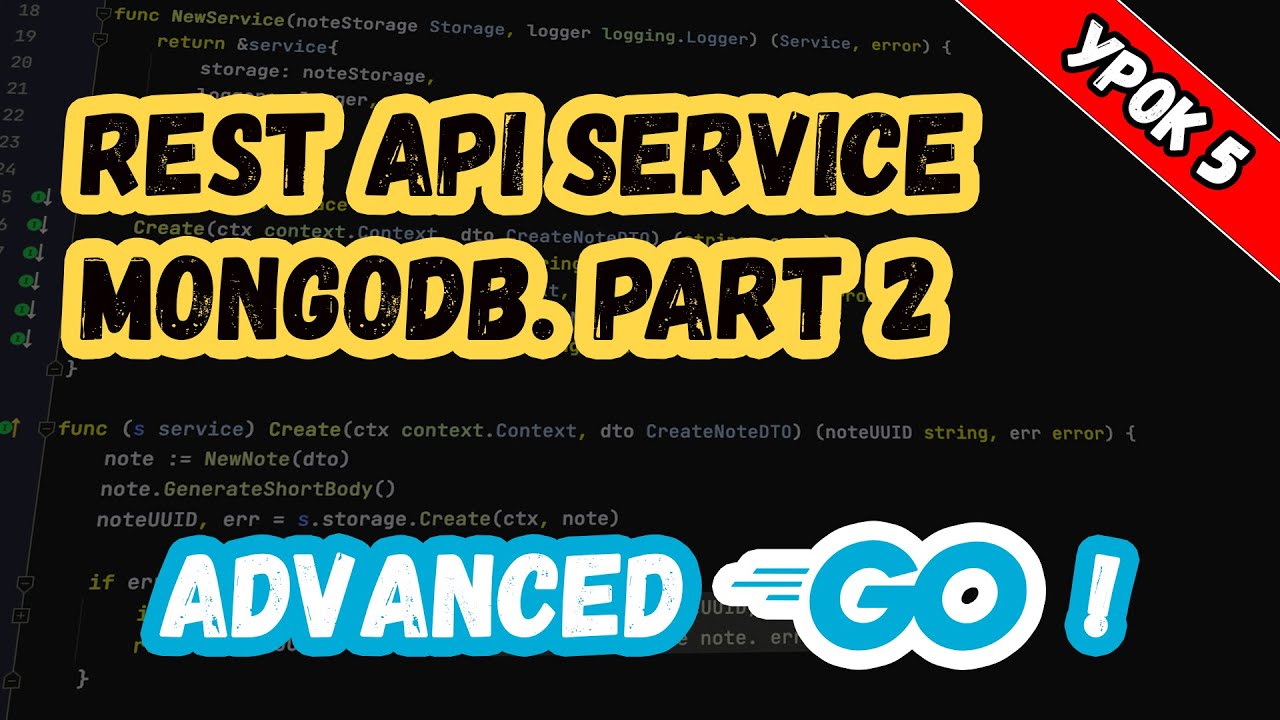 Уроки по Golang. Advanced. REST API. MongoDB. Продолжение.mp4 смотреть онлайн
