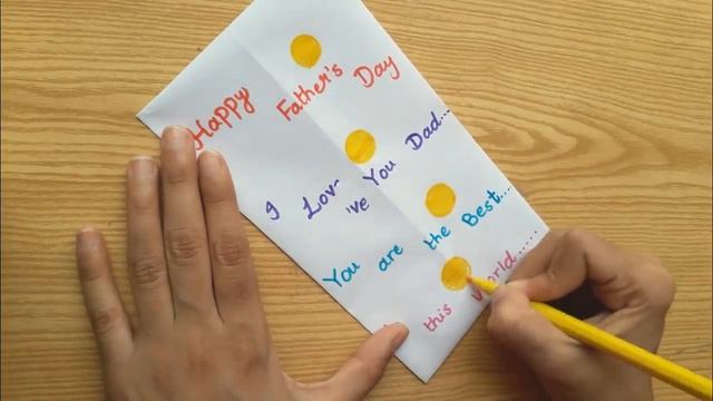 DIY - SURPRISE MESSAGE CARD FOR FATHER'S DAY | Pull Tab Origami Envelope Card | Father's Day Card смотреть онлайн