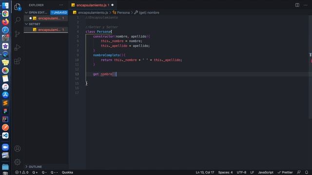 23 - Getter y Setter en JS | AlonsoCode смотреть онлайн