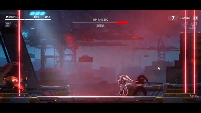 Hakumen Short Blazblue Entropy Effect(CBT2) смотреть онлайн