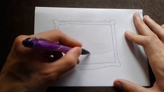 Как поэтапно нарисовать КАРТИНУ для начинающих и детей? How to DRAW PICTURE смотреть онлайн