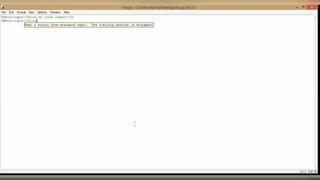 Python Tutorial | Divide 2 numbers смотреть онлайн
