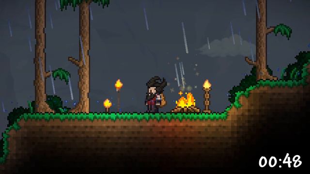 Terraria - 1.4.3.2 New SEED explained in JUST 1 MINUTE (don't starve now!) смотреть онлайн