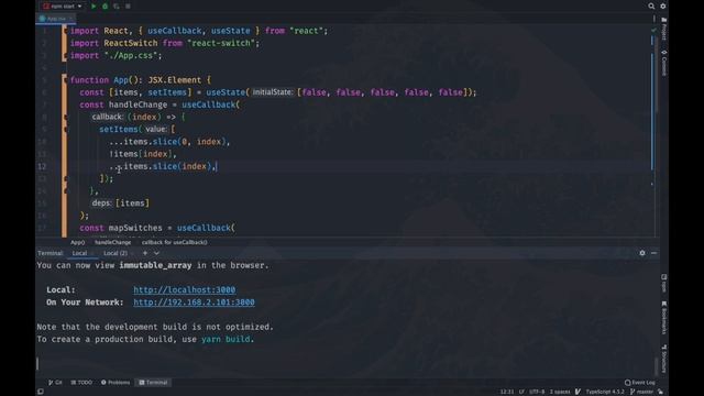 How to update an array item immutably смотреть онлайн