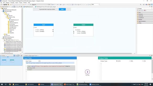 027 - WSO2 EI - Read CSV file as JSON смотреть онлайн
