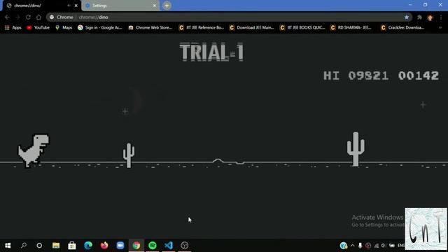 AUTOMATED CHROME DINO GAME !!!!! || USING PYTHON || смотреть онлайн