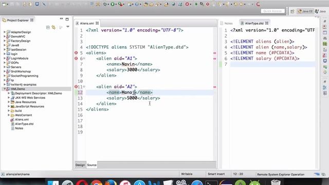 XML Introduction 2 | DTD Structural Grammar смотреть онлайн