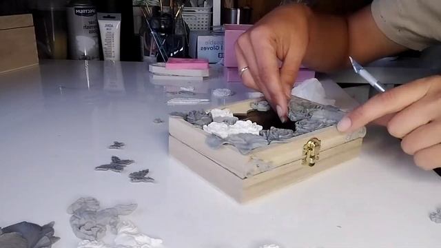 Идея для подарка?Декор деревянной шкатулки.Я просто МАМА. смотреть онлайн