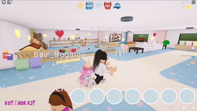 СУМАСШЕДШИЙ ДЕТСКИЙ САД Обновление на море Симулятор ребенка в Роблокс Twilight Daycare ROBLOX смотреть онлайн