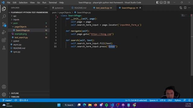 ? Playwright: Modelo Page Object con Python смотреть онлайн