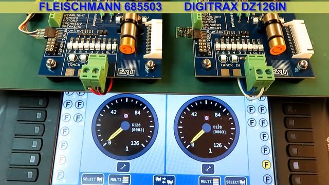 6 Pin DIGITRAX DZ126IN & FLEISCHMANN 685503 DCC DECODER смотреть онлайн