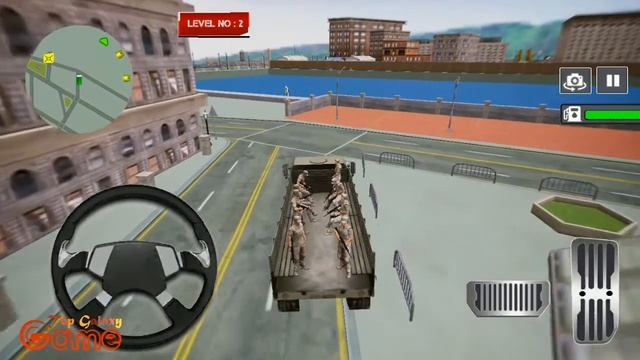 Army Truck Driving 3D Simulator Offroad Cargo Duty | Android GamePlay | Top Galaxy Game смотреть онлайн