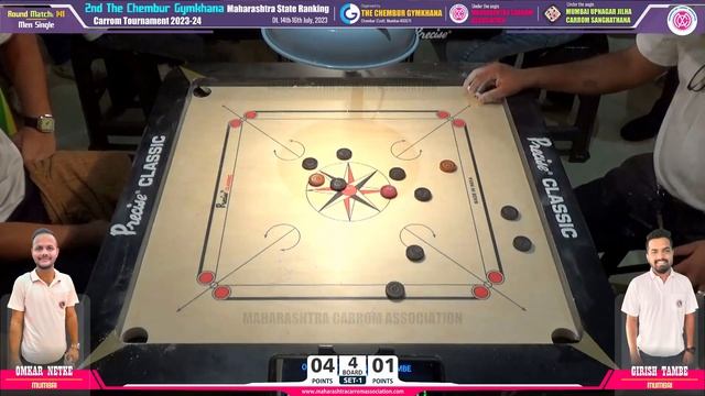 Carrom : Wonderful White Slam by Girish Tambe (Mumbai) #slam #whiteslam #blackslam смотреть онлайн