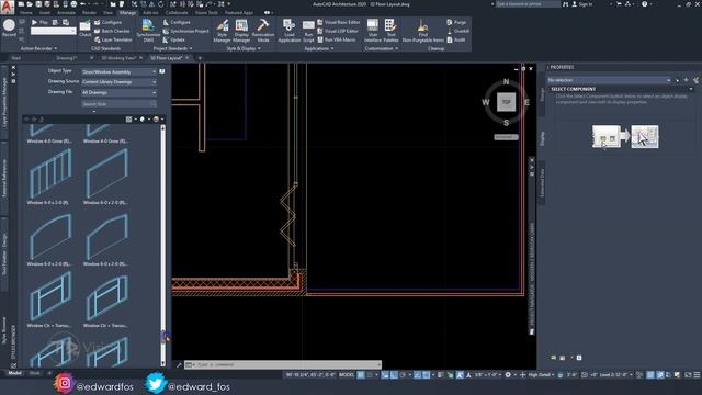 Custom Windows (Shape and Size) in AutoCAD Architecture 2023 смотреть онлайн