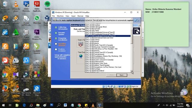 CARA INSTAL WINDOWS XP DI ORACLE VM VIRTUAL BOX смотреть онлайн