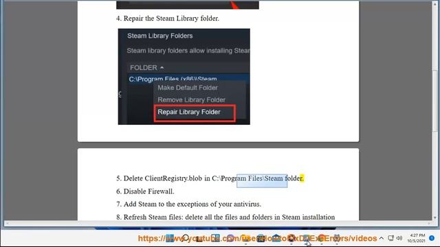 Fix Steam was unable to sync your files error on Windows 11/10 смотреть онлайн