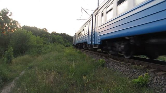 "Северная культура" ЭР9Т-670 рейсом № 6310 Чернигов - Нежин. смотреть онлайн