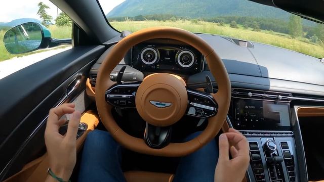 Driving The NEW Aston Martin DB12! [The Best Aston Yet?!] смотреть онлайн