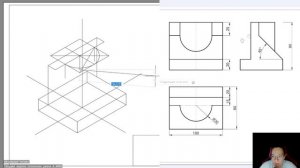 Разбор черчения#Аксонометрия 1