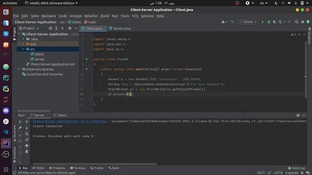 Java socket programming - Simple client server program смотреть онлайн