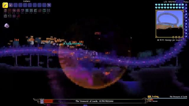 Calamity - All Bosses V.S New Galaxia!