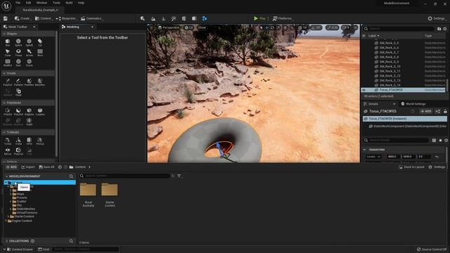 6-1.The Unreal masterclass Intro to Modeling Tools смотреть онлайн