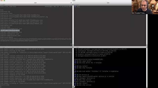 Endo Sync: Pet Daemon Persisting Capabilities