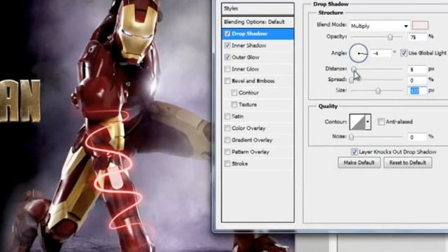 Светящиеся линии в Photoshop CS5 [HD] смотреть онлайн