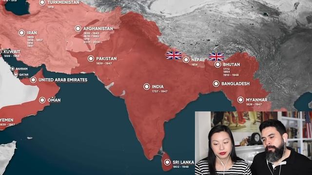 ????COUNTRIES ENGLAND HAS INVADED | Americans React ?? смотреть онлайн