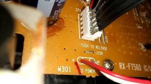 двухкассетная магнитола Panasonic (отсоединяю шлейф)