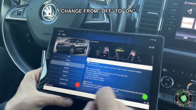 ACTIVATE LANE ASSIST | SKODA KODIAQ | #OBDELEVEN CODING смотреть онлайн