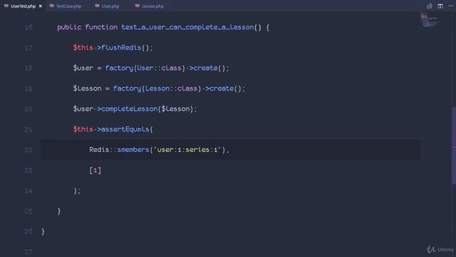 Udemy Laravel - 084 Flushing redis for every test and making our tests better смотреть онлайн