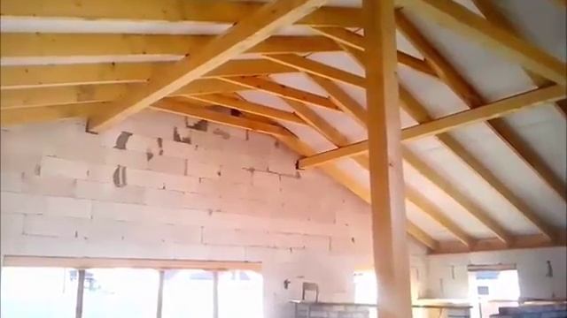 Сроительство дома с печкой! Независимое жилье от потребления газа! смотреть онлайн