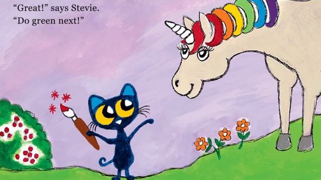 Pete The Kitty And The Unicorn Missing Colors | Read Aloud Story Book | New Pete The Cat Collection